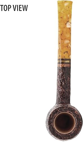 Miniatura 8 de Miele Honey Pipe - Tubos de madera hechos a mano Savinelli Tobacco Pipe con acabado rústico (111 KS)