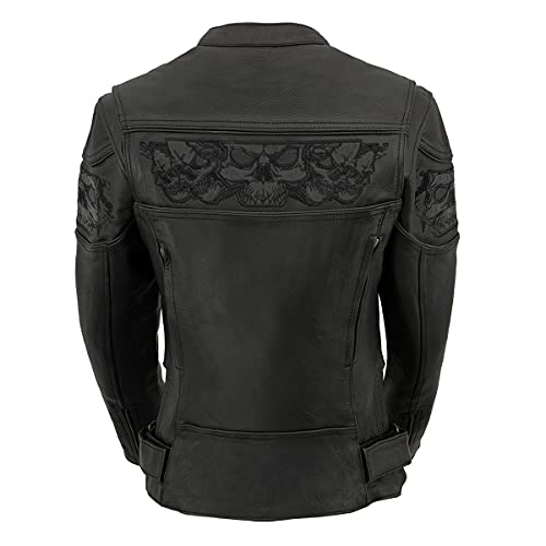 Image of Milwaukee Leather Women's 'Sporty and Elegant' Scooter Style Motorcycle Leather Rider Jacket