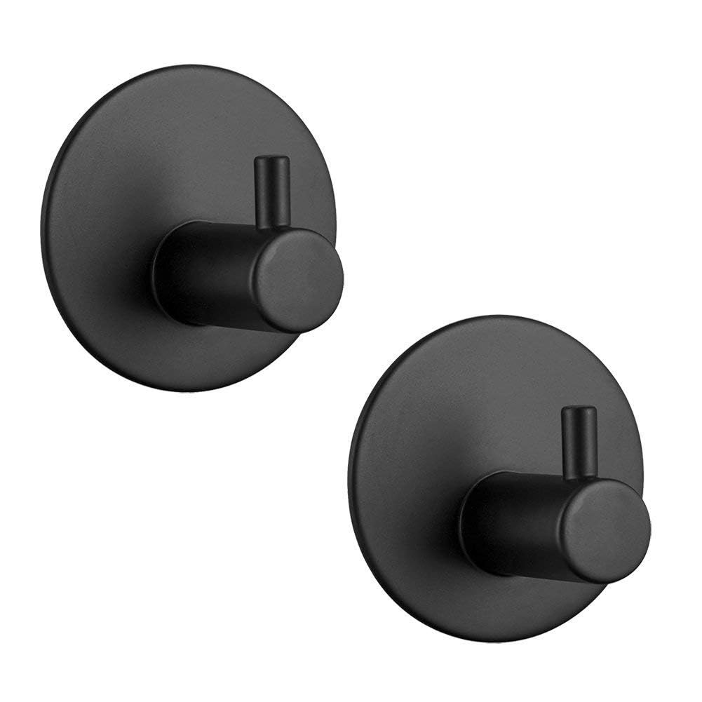 JIALTO 2 Pcs Heavy Duty Stainless Steel SUS 304 Adhesive Wall Hooks - Multipurpose, Waterproof, and Stylish Hooks for Bathroom, Kitchen, and More (B0CMTXPSY6) Amazon Price History, Amazon Price Tracker