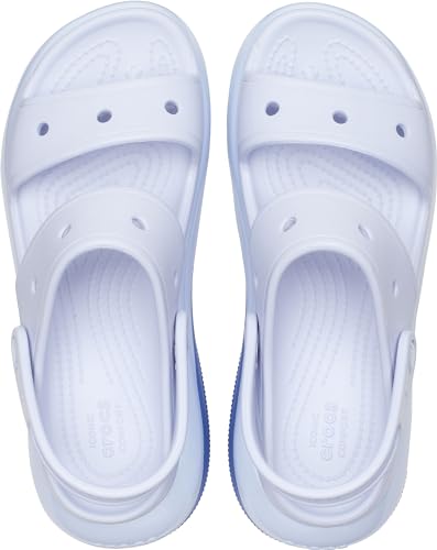 Image of Crocs Unisex Classic Mega Crush Platform Sandals Wedge