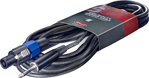 Stagg SSP10SS15 Pro-Series 10m SPK to SPK Speaker Cable - Black