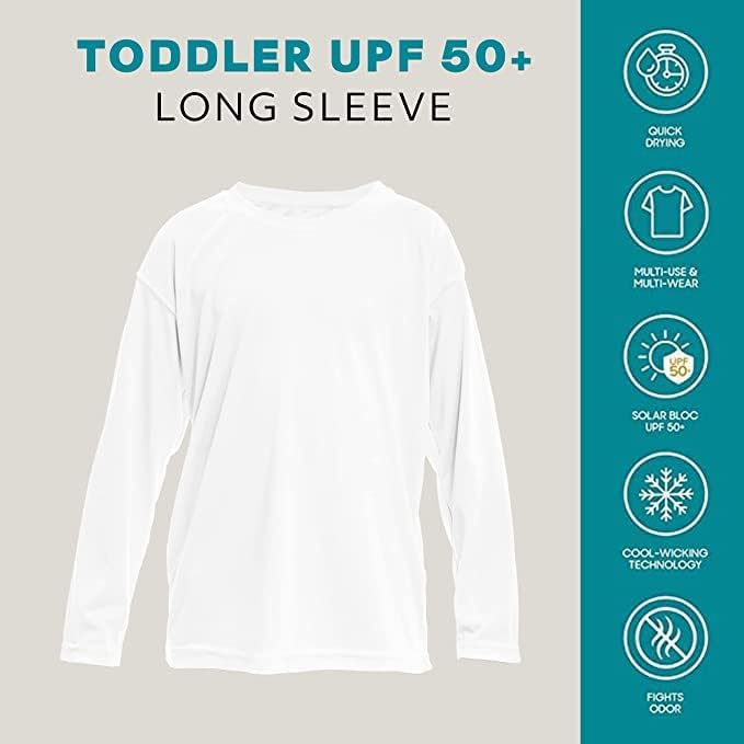 Miniatura 3 de Vapor Apparel Camiseta de manga larga con protección solar UV UPF 50+ para niños pequeños para deportes y estilo de vida al aire libre