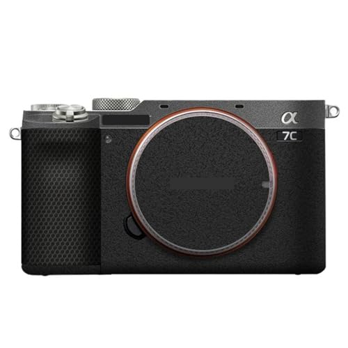 JERXTTON �J�����J�o�[�X�L���X�e�b�J�[ �ɓK������ Sony A7C�J�����v���e�N�^�[�t�B�����X�L�����h�~�ی쑕��(�f�B�[�v�O���[+������u���b�N)