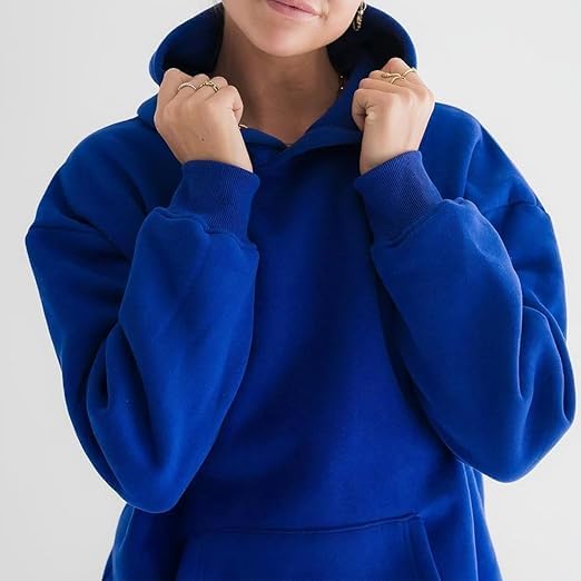 QYZ-Top Preppy Embroidered Hoodies Women Teen Girls Cute Ocean Graphic Hoodied Sweatshirt Y2K Long Sleeve Oversized Tops - Image 4