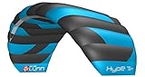 ✔ Vollausstattung inklusive: Dyneema dehnungsarme Schnur 150 KP 2 x 18 Meter, 50 cm Control Bar und Safty Leash und praktischer Schultertasche