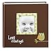 Pioneer Photo Albums EV-246FB/OG 200-Pocket Baby Owl Printed Designer Frame Cover Photo Album, Green