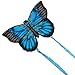 Produktbild Xu Yuan Jia Shop-Zubehör für Drachen Butterfly Breeze Easy Flying Kite Kinderanfänger Outdoor Eltern-Kind Fitness Peacock Butterfly Kite 60 Meter (Color : Blue)
