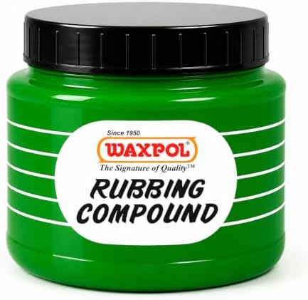 Waxpol Rubbing Compound Green 500 g For Deep Scratches, Sandpaper Marks, Swirls & Hologram