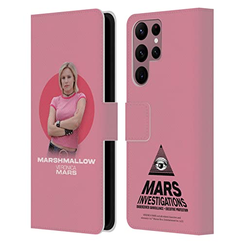 Étui Portefeuille Samsung Galaxy S22 Ultra 5G Veronica Mars en Cuir Head Case Designs