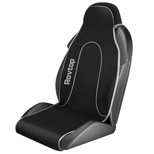 Rovtop Sitzschoner Auto Neopren, Sitzbezug Auto Vordersitze, Wasserdichtes Autositzschoner, Schwarz