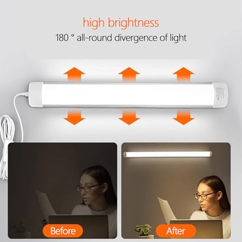 Lámpara de pared con interruptor y enchufe para iluminar sin hacer obras en casa 2