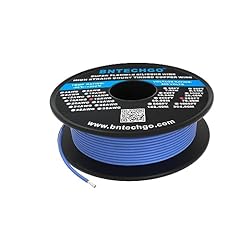 silicone wire blue