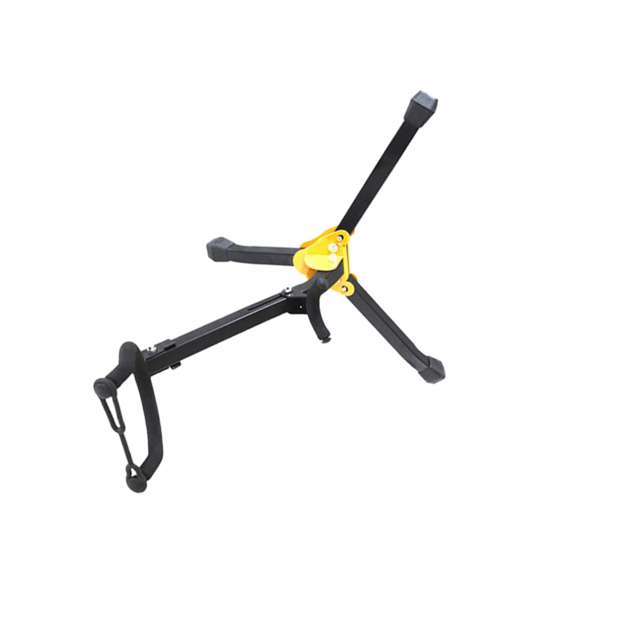 BESTonZON Portable Saxophone Holder Saxophone Bracket Easy to Carry Scratch Sponge Cover Safe Instrument