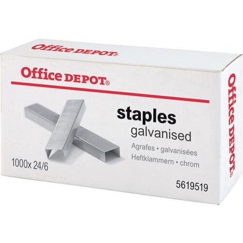 Office Depot Heftklammern - 1000 / Paket Cover