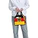 KINGUYSE Flag German Coat of Arms Lunch Tote Bag Insulated Reusable Lunch Box Portable Meal Handbag Food Bento Container with Front Pocket Zipper for Office Picnic Camping Travel