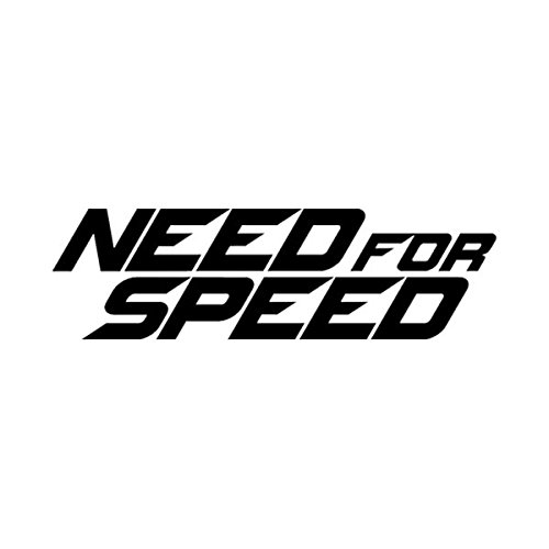 Need for speed bumper car Sticker, adesivo per