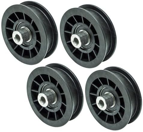 #US Replacement for 4PK Flat Idler for 194327 for Husquarna for Dixon 532194327 - elPart#3620142