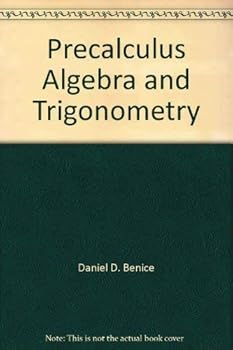 Hardcover Precalculus algebra and trigonometry Book