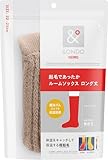 &ONDO アンドオンド 起毛であったかルームソックス ロング丈 22-25cm ベージュ