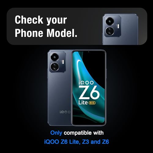 Image of Supershieldz NeoGuard HD+ Tempered Glass Screen Protector Guard For iQOO Z6 Lite / Z3 and Z6 (6.58 Inch), 9H Hardness, Anti-Static, Case-Friendly, Easy Installation Kit - 1 Pack