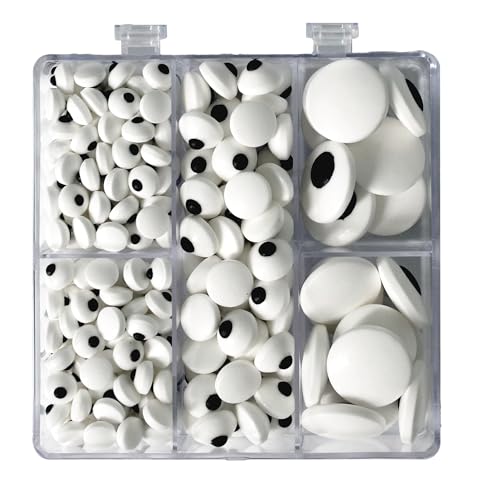 Image of 7mm 1cm 2cm Candy Eyes for Decorating Edible Googly Eyes Eyeballs Mix Size Halloween Christmas Sprinkles for Cupcakes Cake Toppers Cookies Baking Decoratings