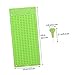 Gogogmee 1 Set Plastic with Stylus for Blind Durable Writing Board for Learning Line Cell Design Flexible Plastic Material Convenient and Reliable Tool for Accessibility