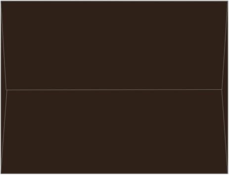 A2 Envelopes 4.375x5.75 Brown Hot Fudge 50 PK
