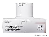 6 Rolls; 150 Labels per Roll of DYMO-Compatible 30383 3-Part Internet Postage Labels (2-1/4