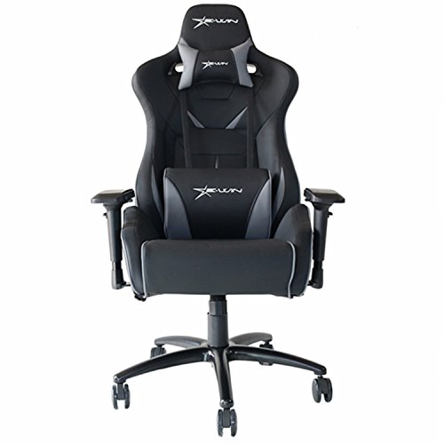 E-WIN Big and Tall 450lb Gaming Chair - Adjustable Tilt, Back...