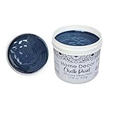 DGAGA 17OZ Navy Blue Furniture Paint Sea Blue Matte Finish Wood Cabinet Chalk Paste Odorless No Sanding DIY Home Decor Chalk Paint for Wooden Furniture, Crafts, Table, Chair