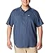 Columbia Men's Silver Ridge Utility Lite Short Sleeve, Dark Mountain, Large