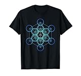 Indigo Metatron's Cube Tee