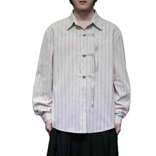 Chemise lin et coton homme style chinois idéale pour vos sorties d'été