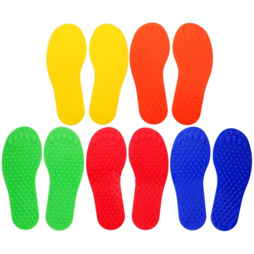 Marqueurs de sol pour le sport et parcours de motricité en maternelle