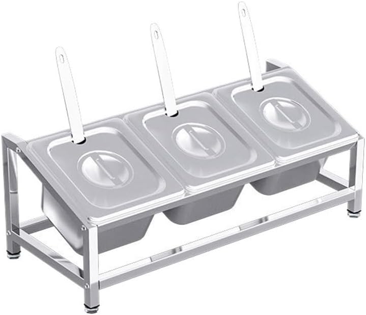 Condiment Racks Commercial Amazon.com: Pbicfgau Stainless Steel Organizer Shelf, Countertop Single ...