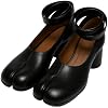 Geerta Tabi Shoes Women Mary Janes Cute Retro Trendy - Split Toe Sandals Casual Comfortable Walking Lightweight Female Solid All-Match for Daily Wear Beach Travel Birthday Gifts Standing All Day