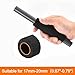 MECCANIXITY Foam Grip Tubing Handle Grips 17mm ID 5mm Thick 4.6