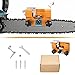 Produktbild Kettensägenschärfgerät mit 3 HartmetallschneidernKettensägen-Kettenschärfgerät-SetsTragbarer manueller Kettensägenschärfer, geeignet für alle Arten von Kettensägen und Elektrosägen