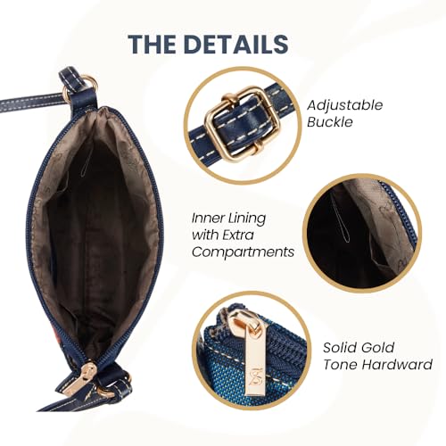Signare Tapestry Small Crossbody Bag Sling Bag for Women with Animal and Pet Designs4