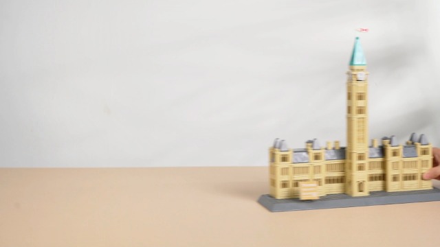 Amazon.com: Oichy Parliament Hill Model Building Kits, World