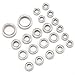 22Pcs RC Bearing Kit, Stainless Steel 5 Different Sizes RC Car Bearings Upgrade Parts for Traxxas TRX4M 1/18 RC Crawler