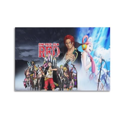 PSSEUB Póster decorativo de una pieza con diseño de diva pelirroja, 4 pósteres, lienzo decorativo para pared y decoración de dormitorio familiar, 20 x 30 cm