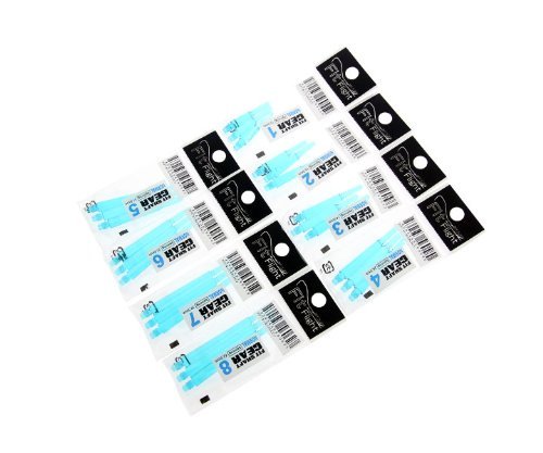 NineDartOut.us Light Blue Fit Shaft Gear - Normal Spinning (#2 Short (18mm))