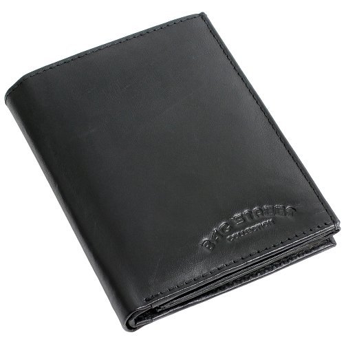 Porte-monnaie en cuir véritable - Coffret cadeau - + porte-clés Greenland Nature Cover