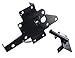 Post Mount Gate Latch (Stainless Steel-Black Finish) Minimizes Rust| The Perfect Latch To Secure Your Yard ★ Perfect to replace your Fence Gate Latch, Vinyl Gate Latch, and Wood Fence Gate Latch! In Business For Over 20 Years!