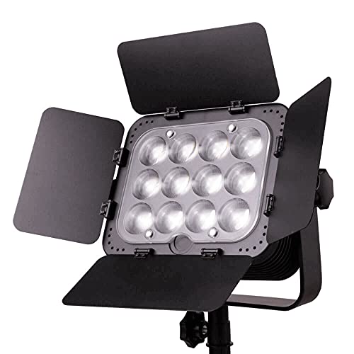 Kit Básico Painel Iluminador SunGun Luz Contínua 12 Super Leds Bi-Color (Bivolt)