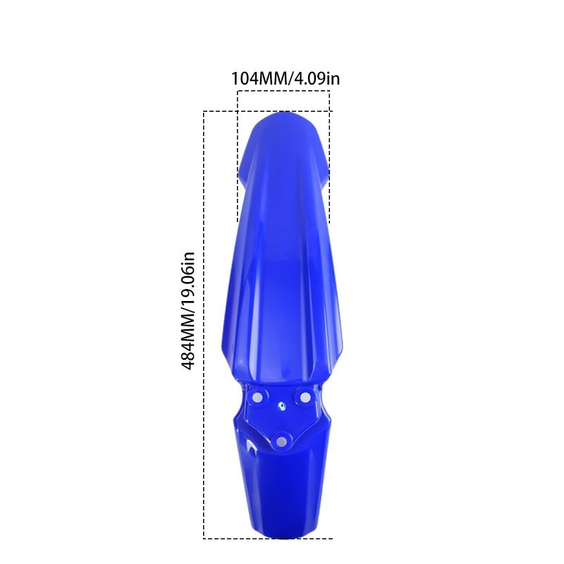 Garde boue moto contre projections et casse sur Talaria - 6
