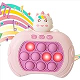 CJ Toys™ Fast Push Bubble Console Premium | Fidget Pop It Game for Stress Relief & Focus | Popit Game Controller for Ages 3-12 (Unicorn)