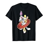 Space Jam Classic Bugs And Lola Bunny Heart Eyes Logo T-Shirt