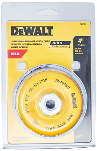 DEWALT Escova Copa Trançada 4 Pol. DW4916M